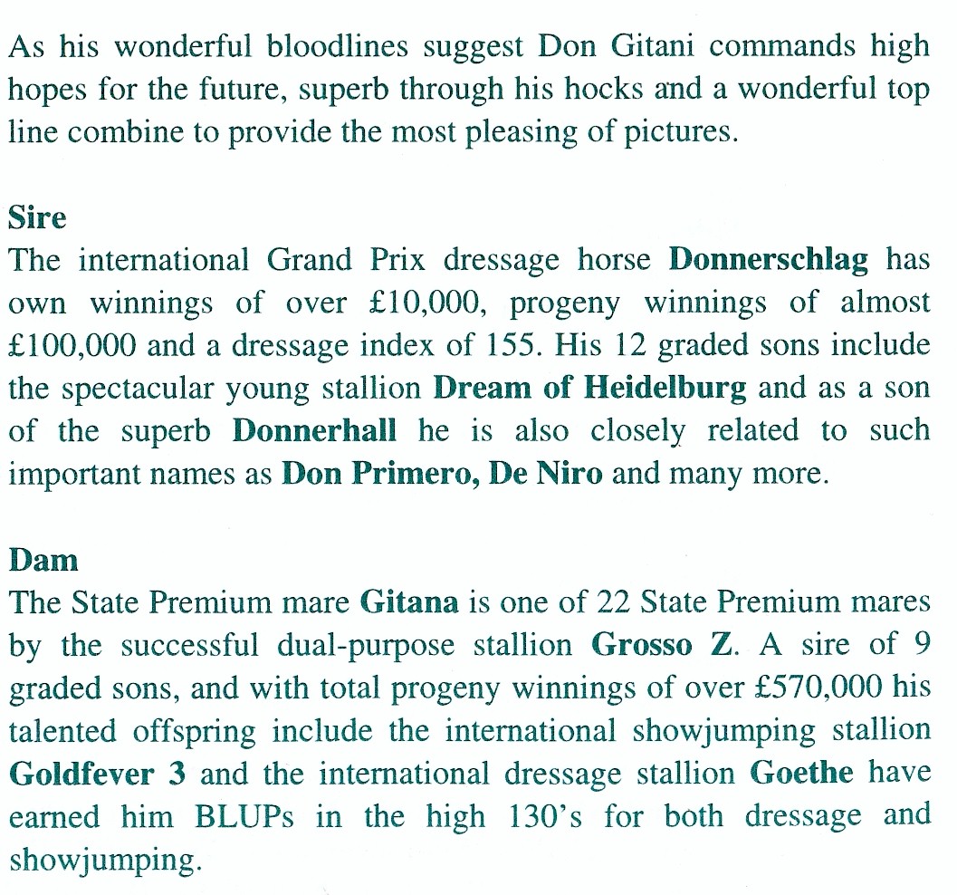 Don Gitani pedigree image