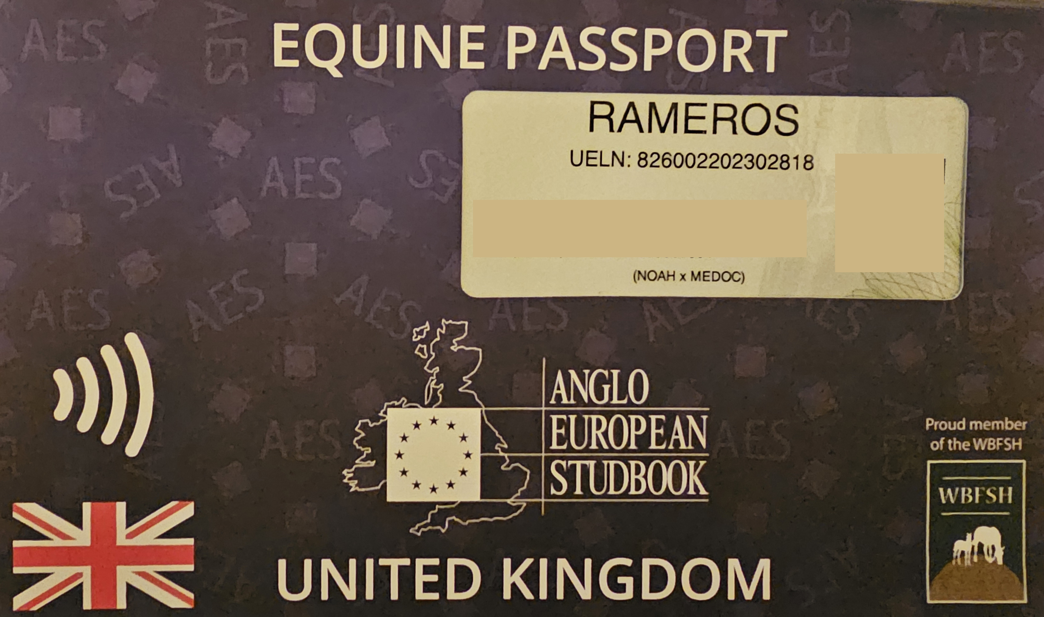 Rameros official passport cover